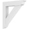 Ekena Millwork Standard Traditional Architectural Grade PVC Bracket with Traditional Ends, 5"W x 36"D x 36"H BKTP05X36X36TRA01 - alternate 1
